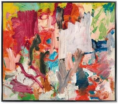 WORLD AUCTION RECORD FOR THE ARTIST,Willem de Kooning (1904-1997), Untitled XXV, oil on canvas. Painted in 1977.Sold for $66,327,500